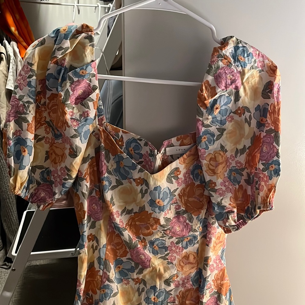 Lush floral dress
